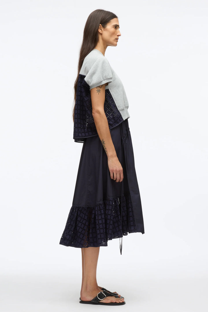 French Terry Combo Dress