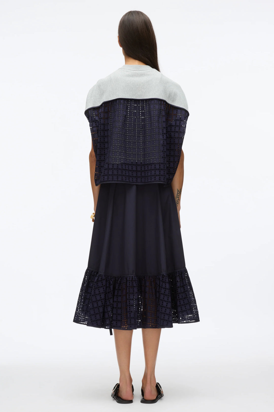 French Terry Combo Dress