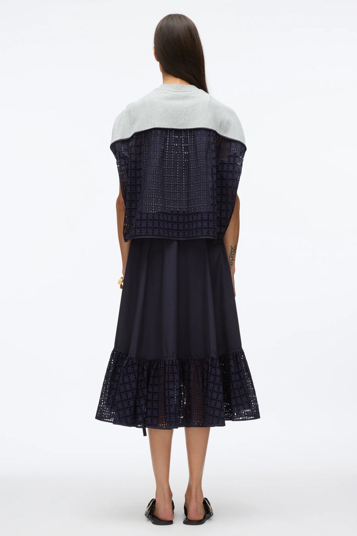French Terry Combo Dress