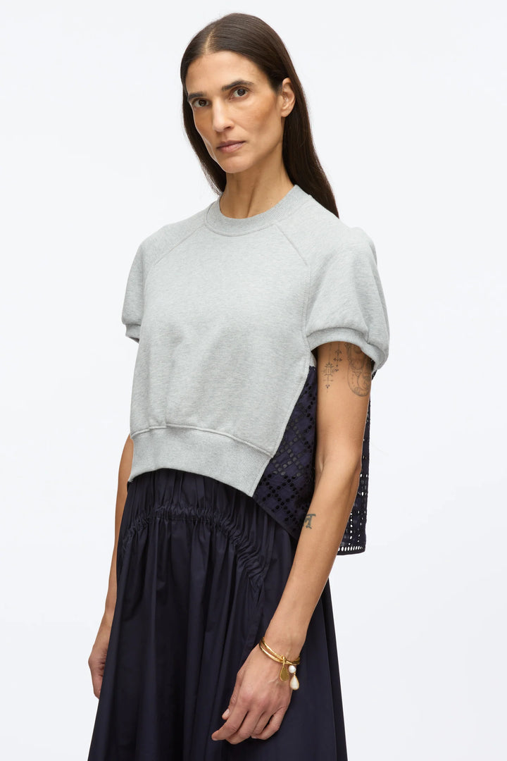 French Terry Combo Dress