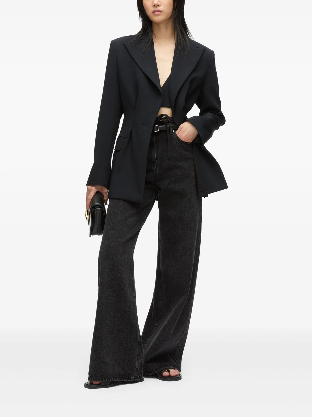 Modern Tailoring Cinched Blazer