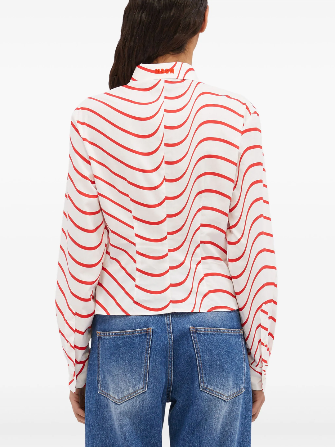 Striped Tie Front Shirt