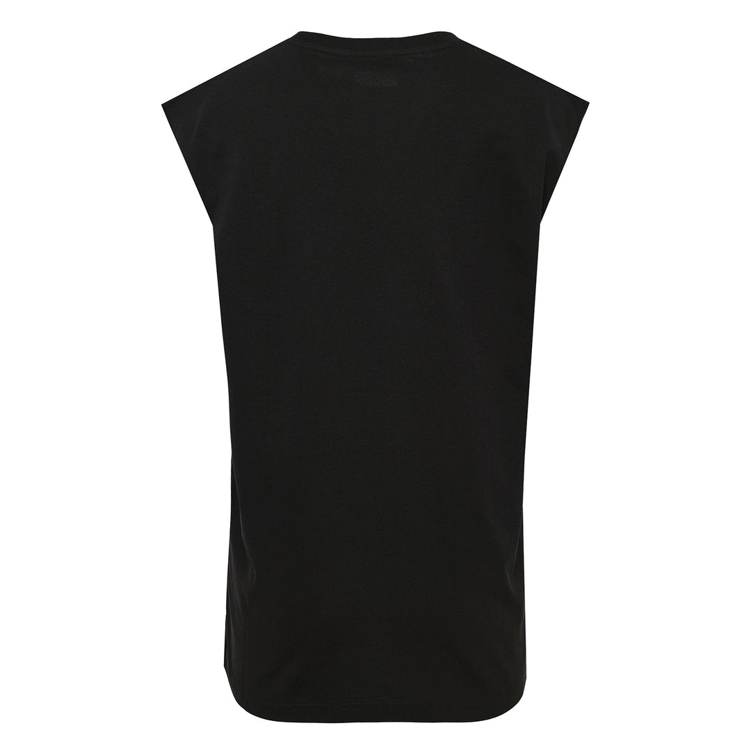 Cotton Jersey Vest With Water