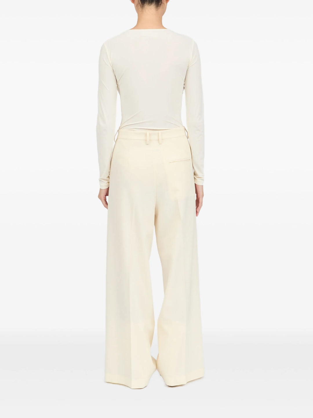 Light Wool Blend Pants