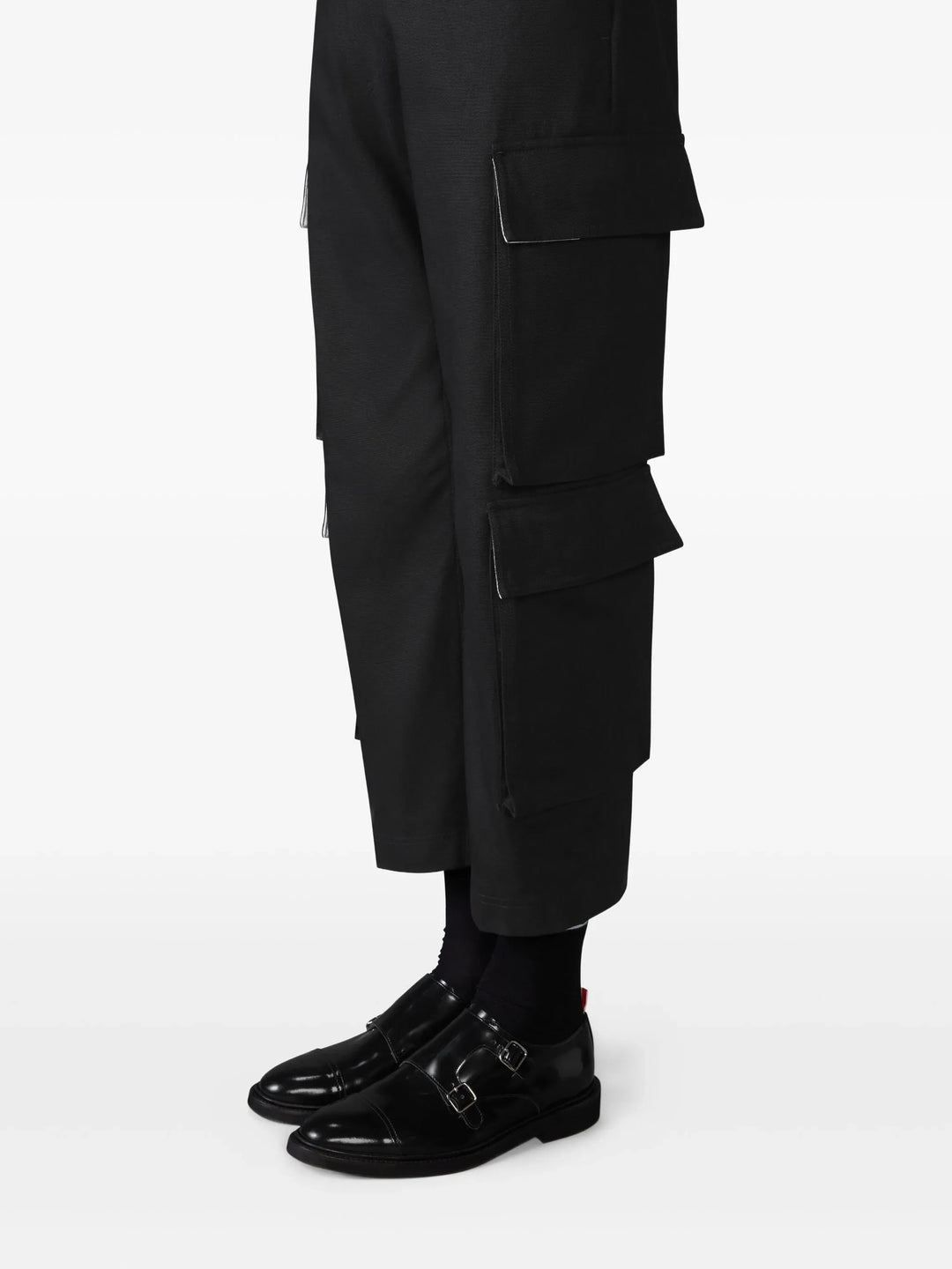 Washed Cotton Utility Cargo Trouser