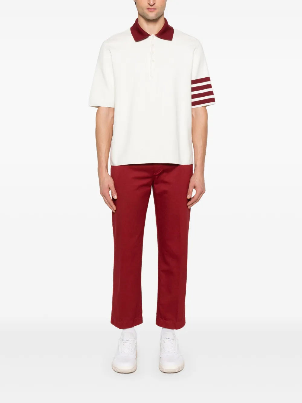 Milano Stitch 4-Bar Rugby Fit Polo