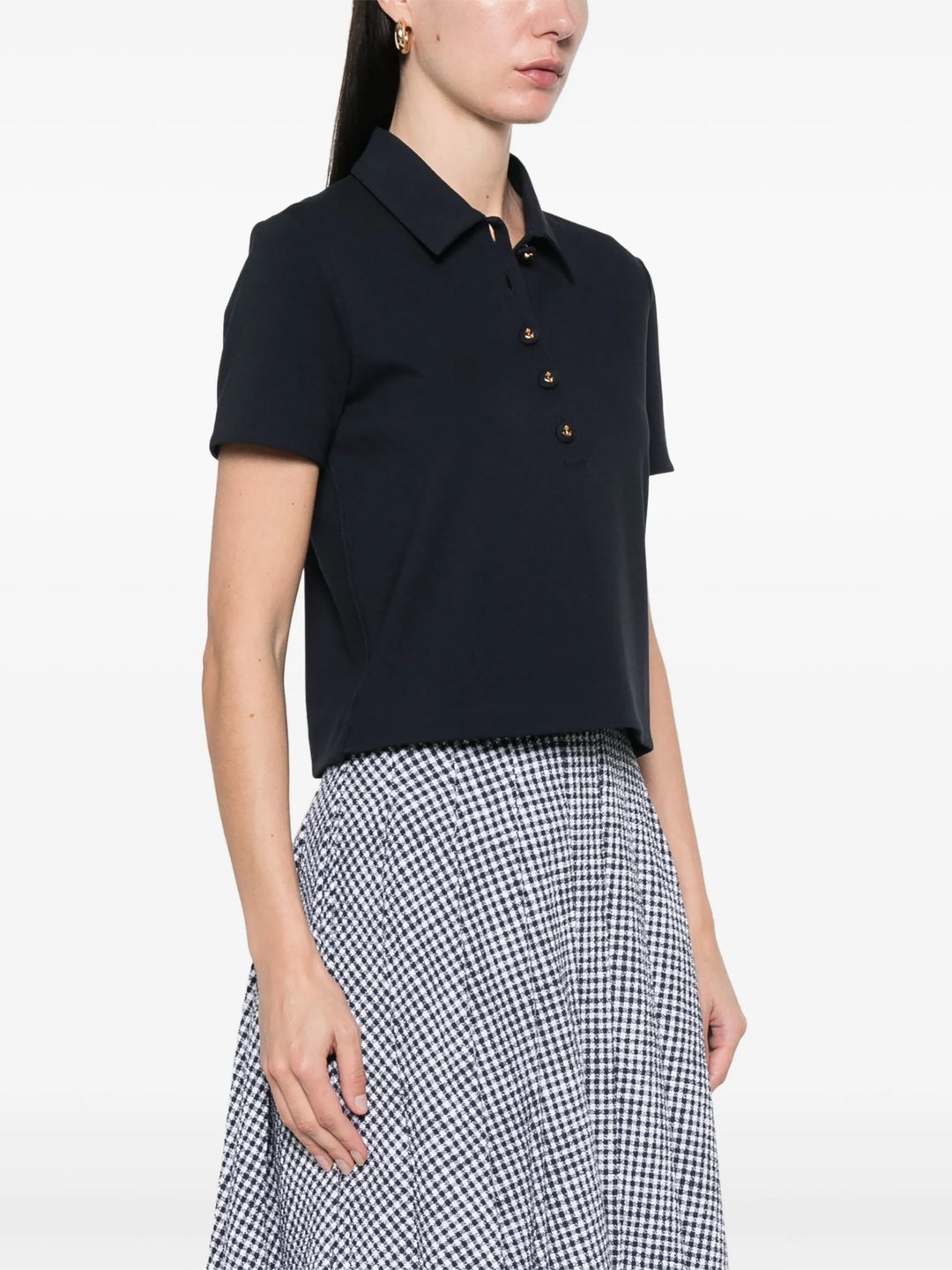 Short Sleeve Polo With Anchor