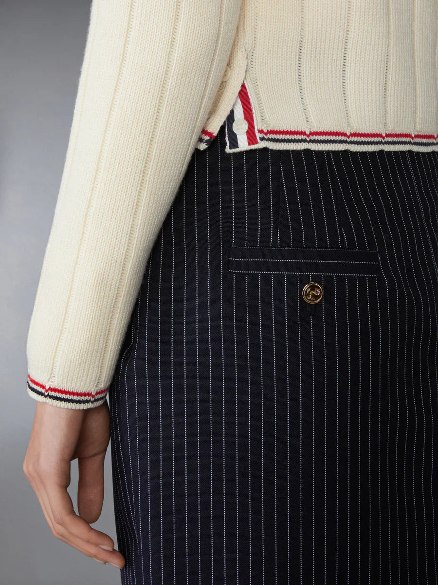 Merino Wool V Neck Cardigan