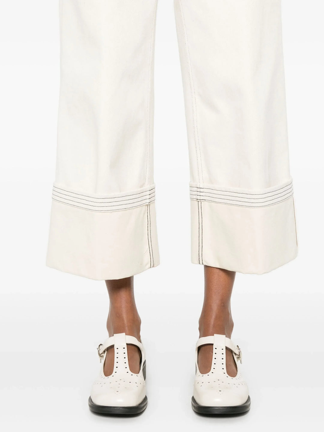 Selvedge Denim Wide Leg Trouser