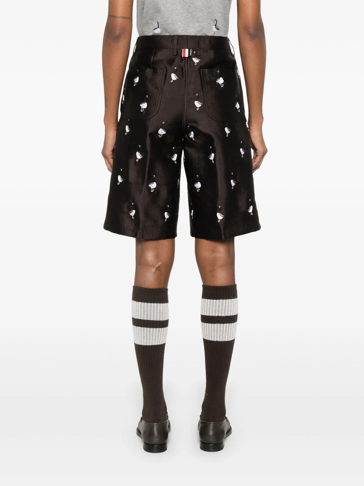 Wide Leg Beltloop Shorts
