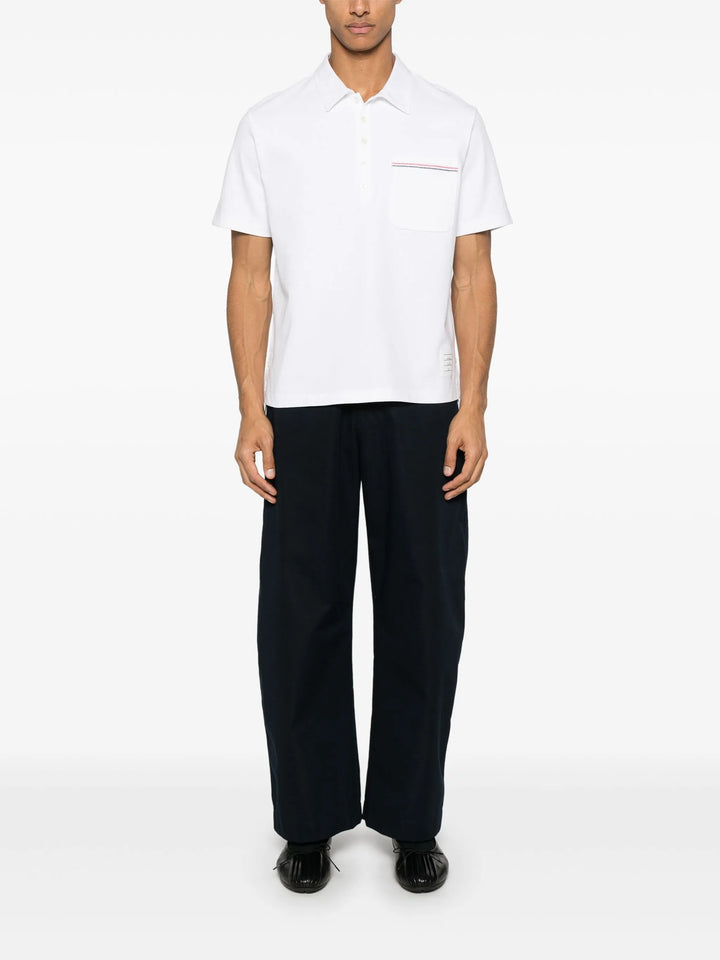 Oversized Short Sleeve Polo Men