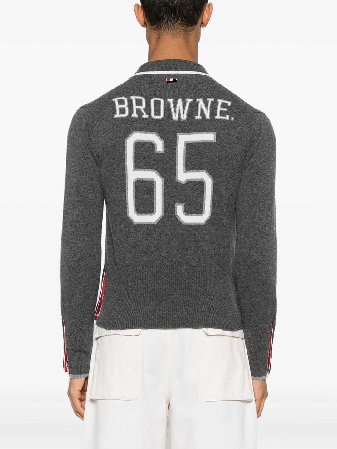 Cashmere Long Sleeve Polo