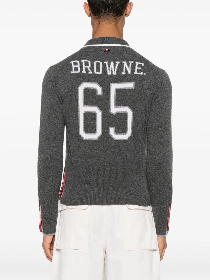 Cashmere Long Sleeve Polo