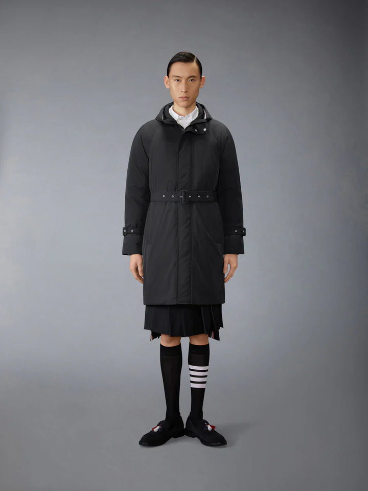 Poly Twill 4-Bar Down Filled Parka Men