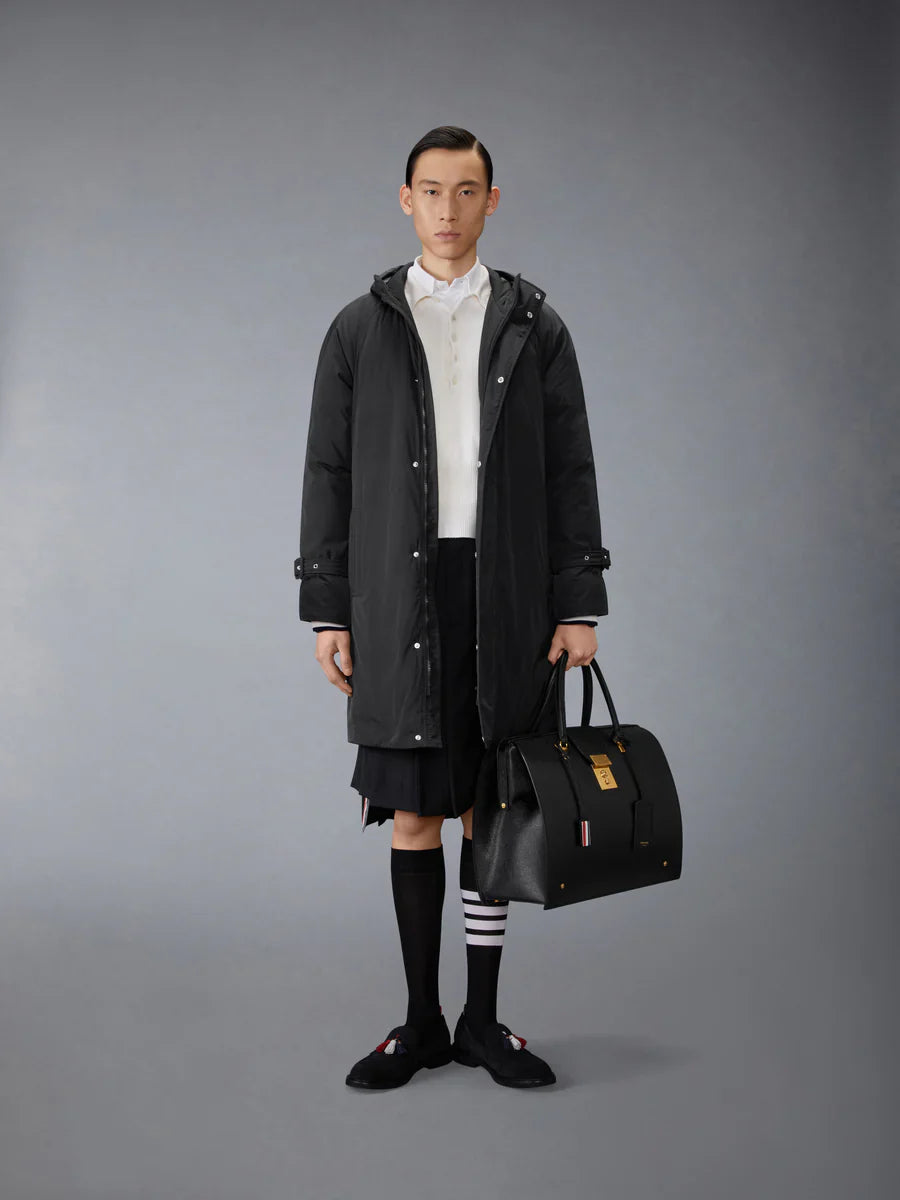Poly Twill 4-Bar Down Filled Parka Men