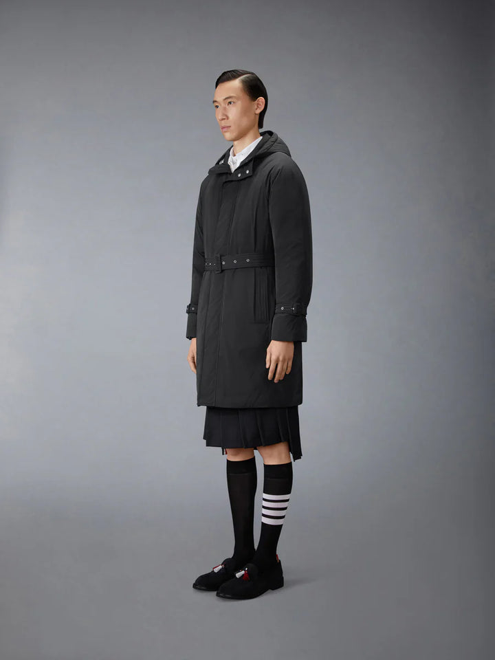 Poly Twill 4-Bar Down Filled Parka Men