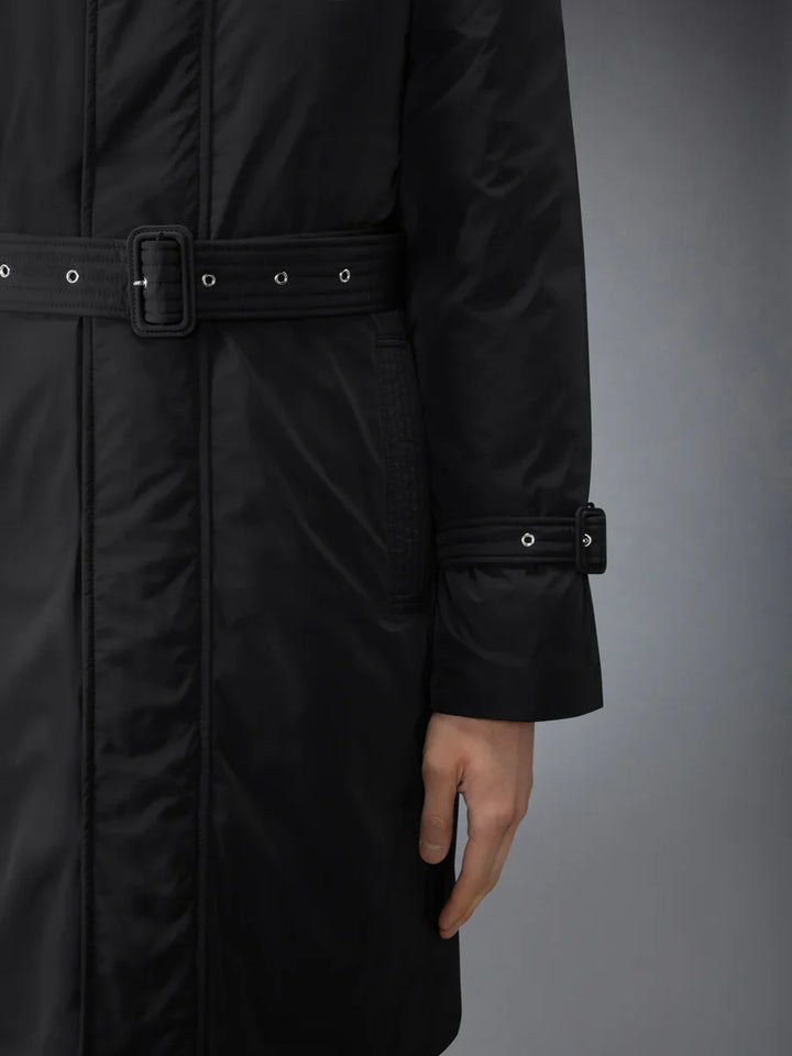 Poly Twill 4-Bar Down Filled Parka Men