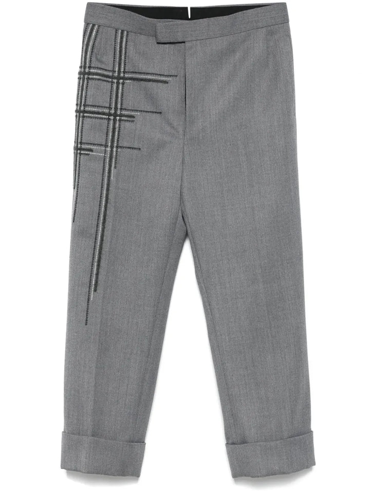 Low Rise Wool School Uniform Trouser