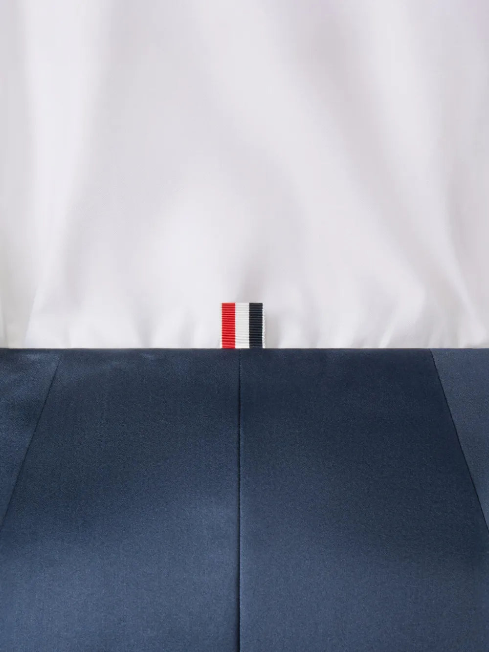 Solid Double Duchess Pencil Skirt