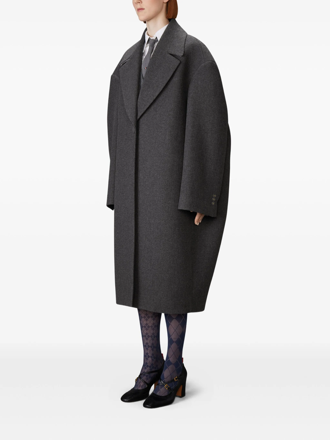 Melton Cocoon Coat