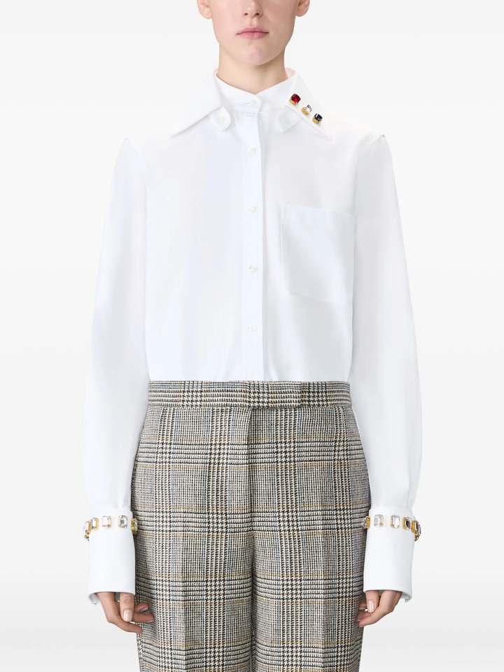 Swarovski Crystal Oxford Shirt