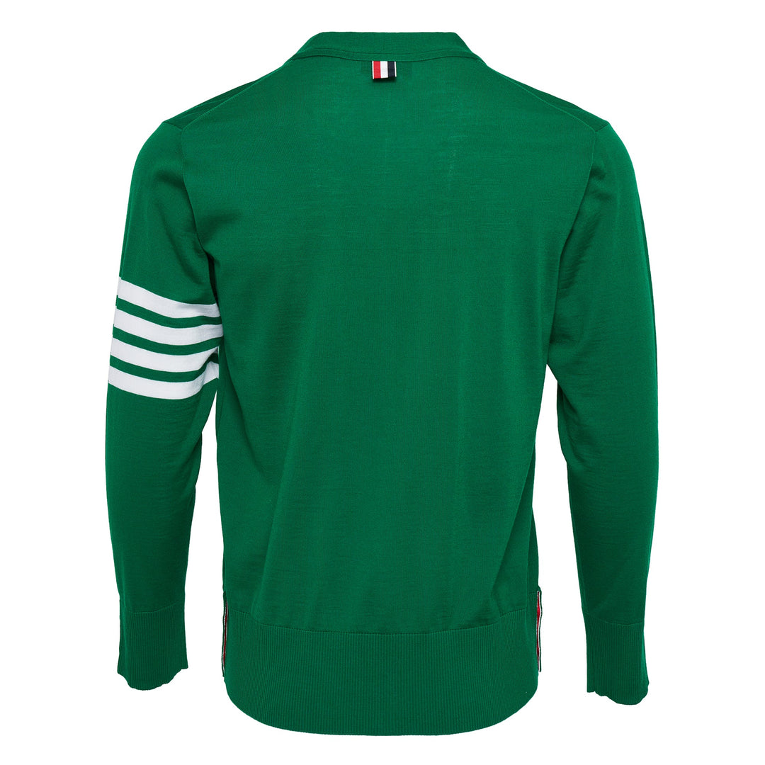 Merino Wool 4-Bar Classic Cardigan Men