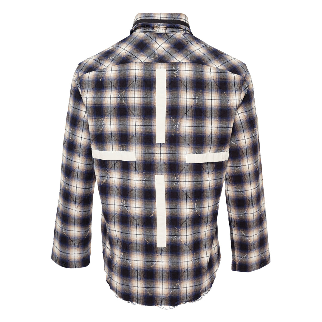 Plaid Split Shirt