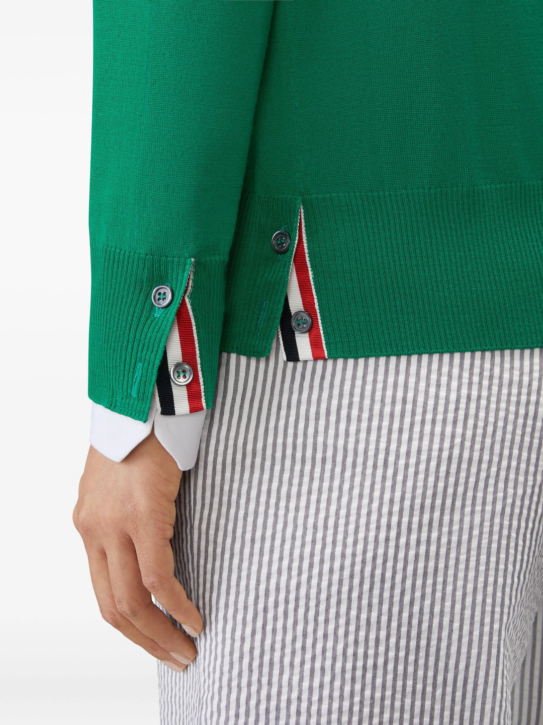 Relaxed Fit V-Neck Cardigan