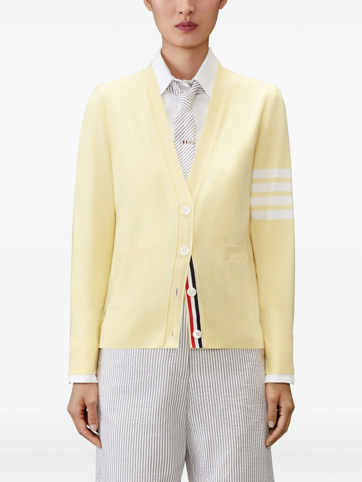 Merino Wool V-Neck Cardigan