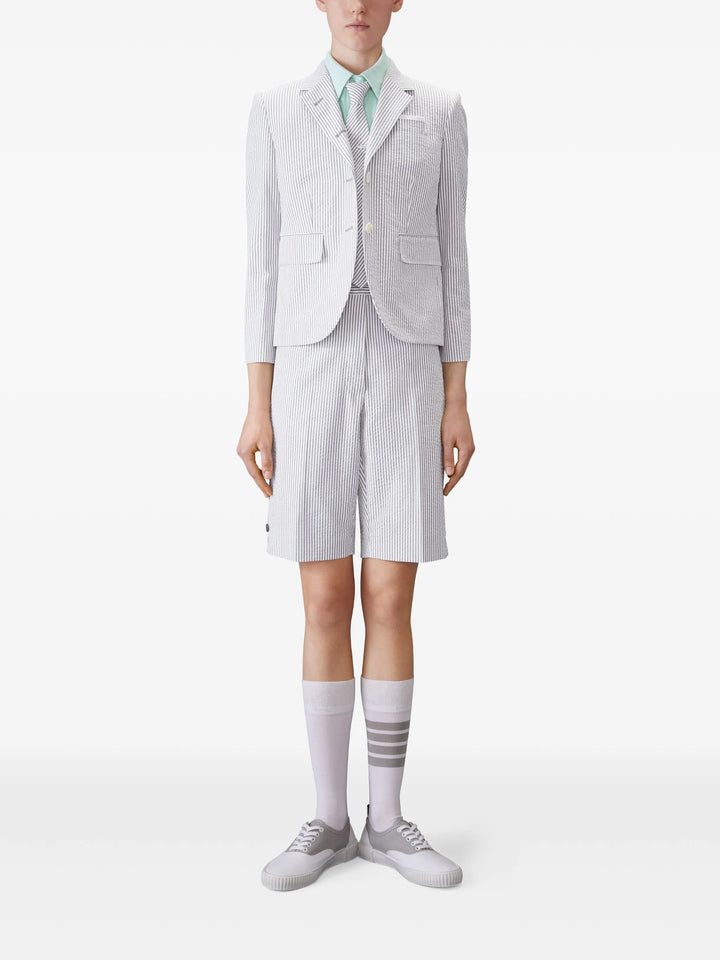 Oxford Cropped Short Sleeve Shirt