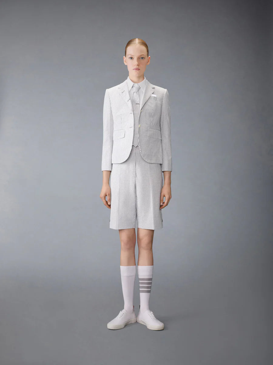 Oxford Cropped Short Sleeve Shirt