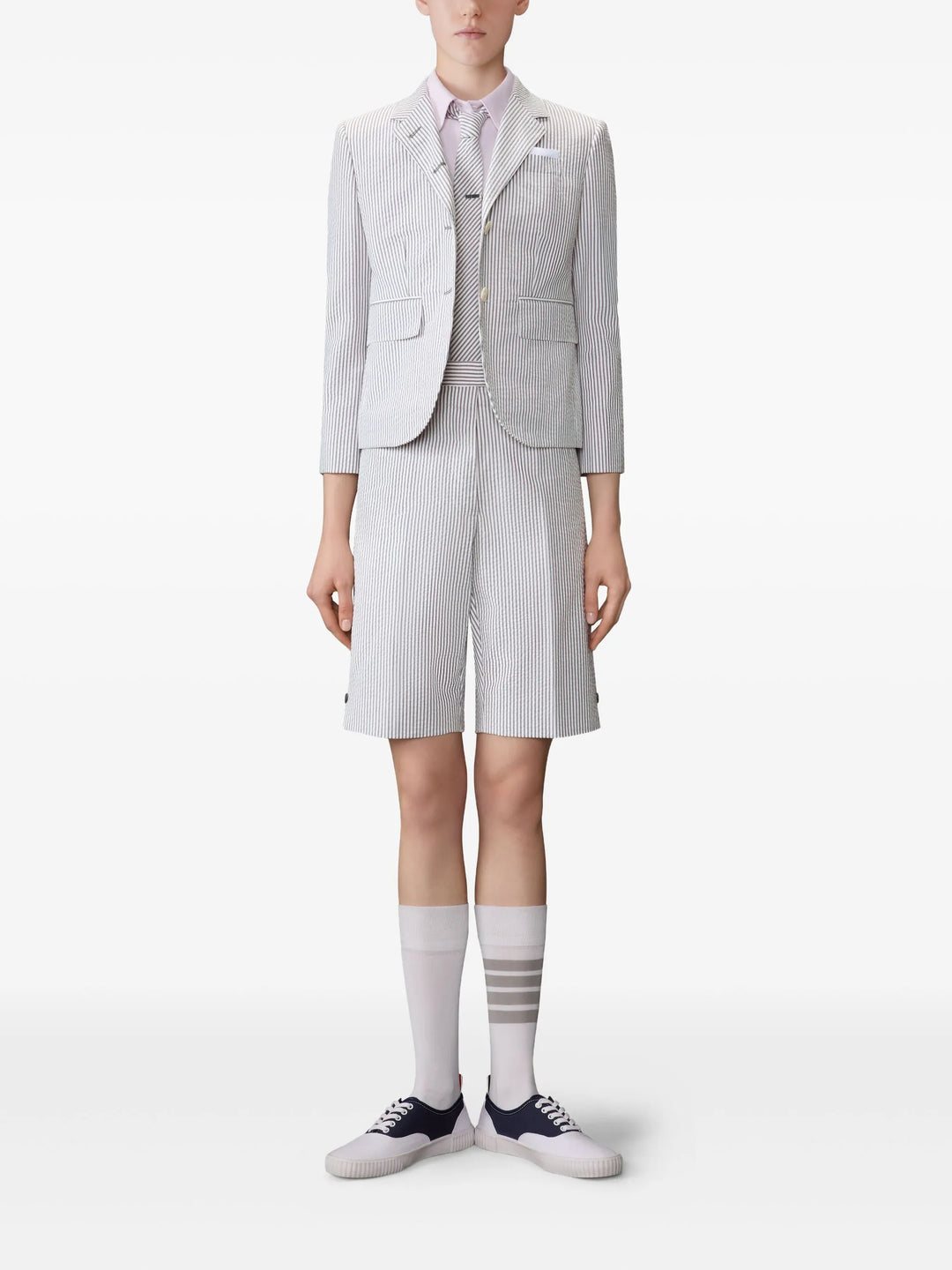 Oxford Round Collar Short Sleeve Shirt