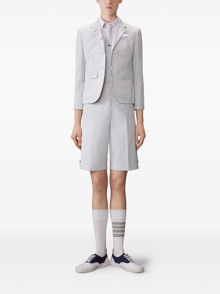 Oxford Round Collar Short Sleeve Shirt