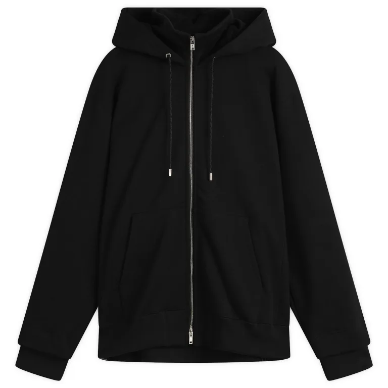 Regular Fit Zip Up Track Hoodie