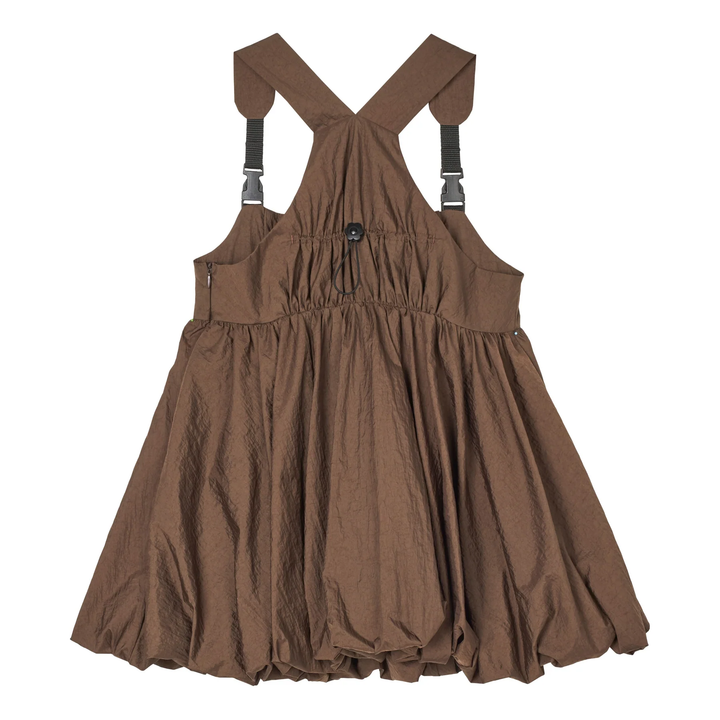 Balloon Peplum Bib Top