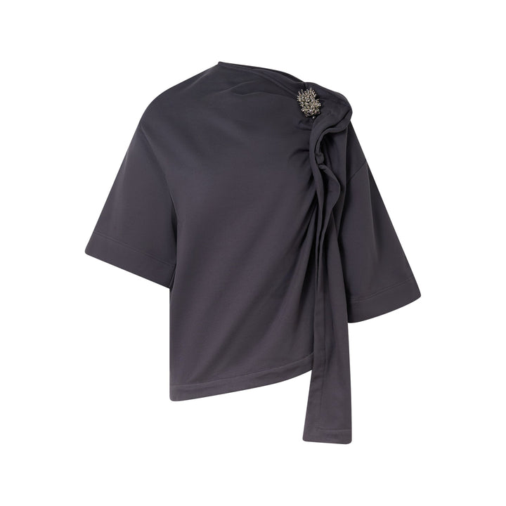 Loose Fit Short Sleeve Top