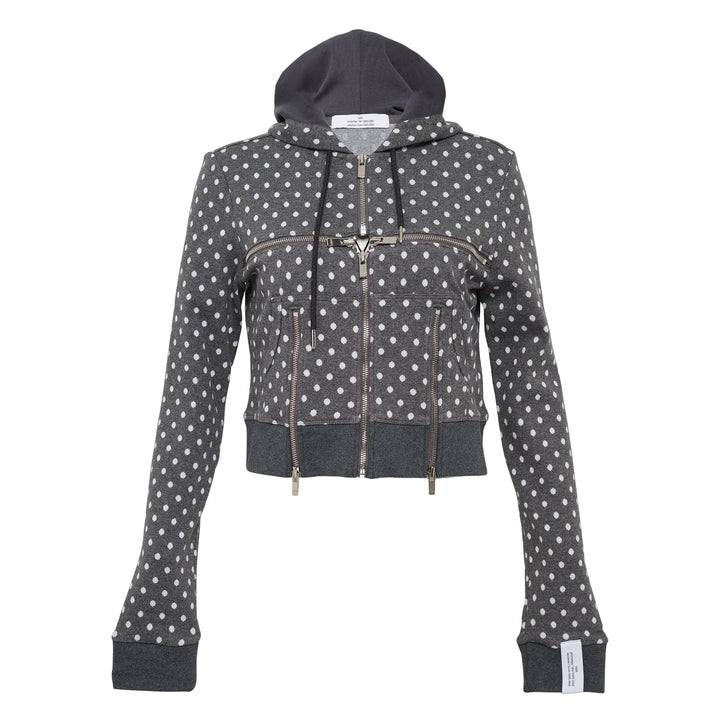 Broken Zip-Up Hoodie