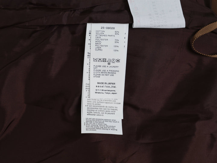 Suiting Bonding x Grosgrain Skirt