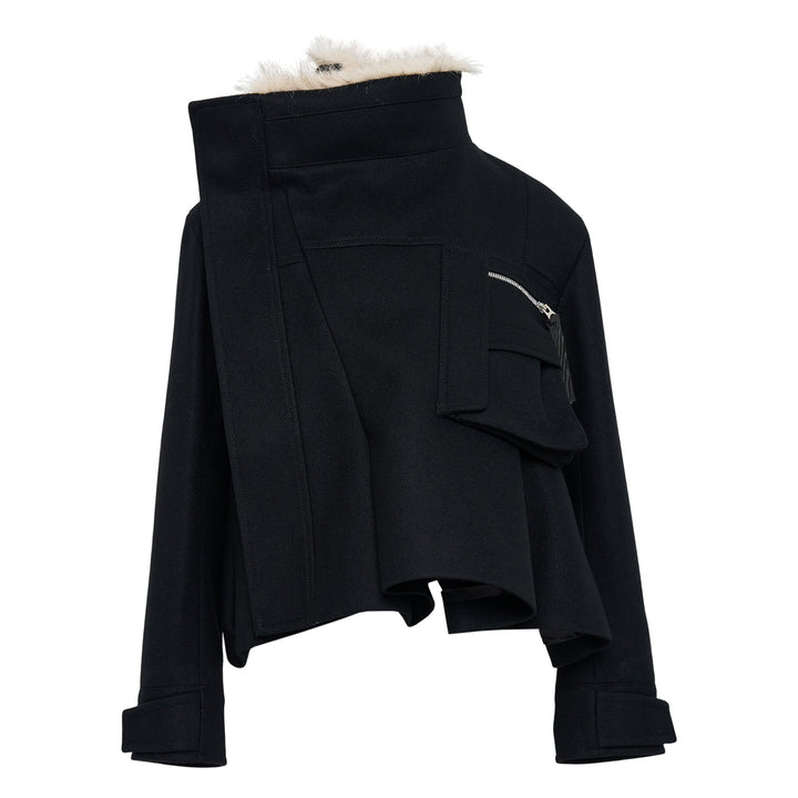 Wool Melton Blouson