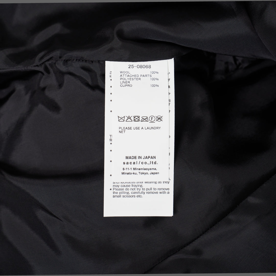 Wool Melton Blouson