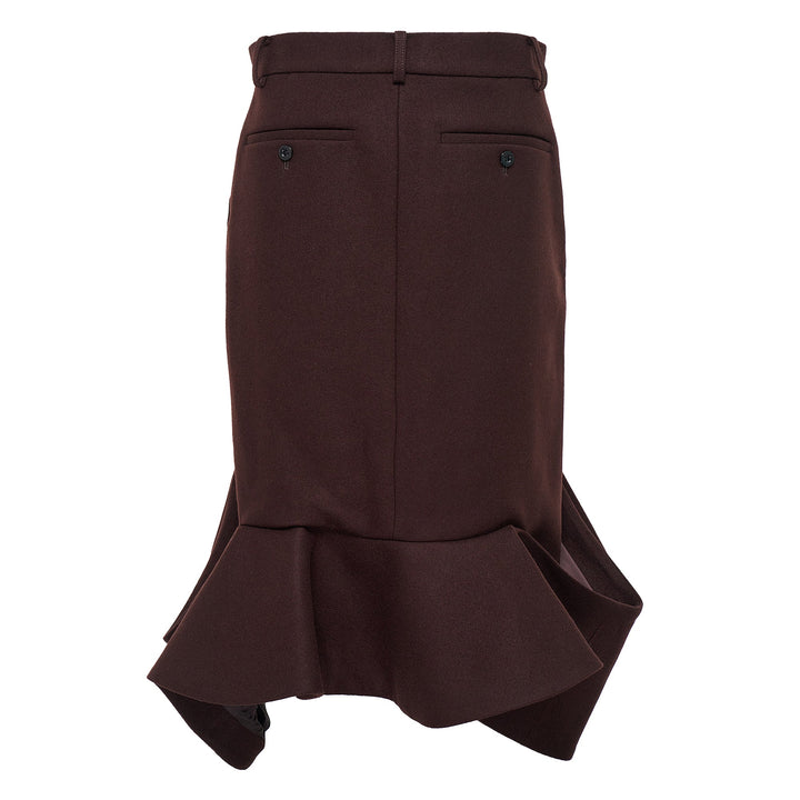 Wool Melton Skirt