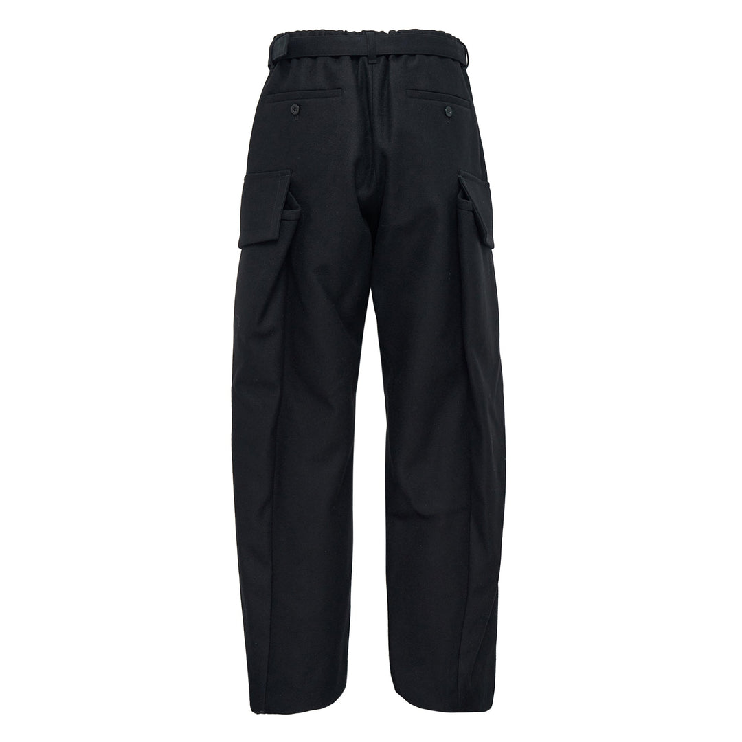 Wool Melton Pants