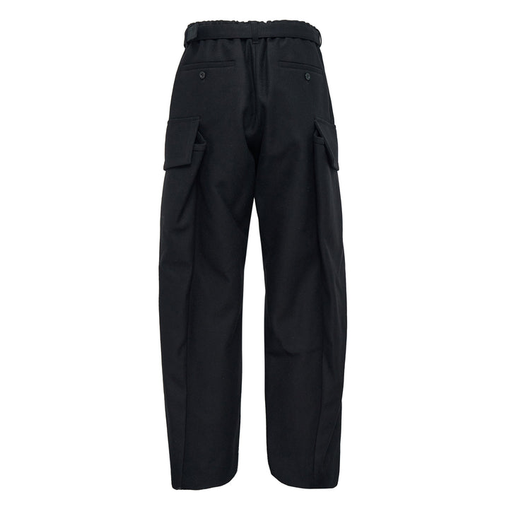 Wool Melton Pants