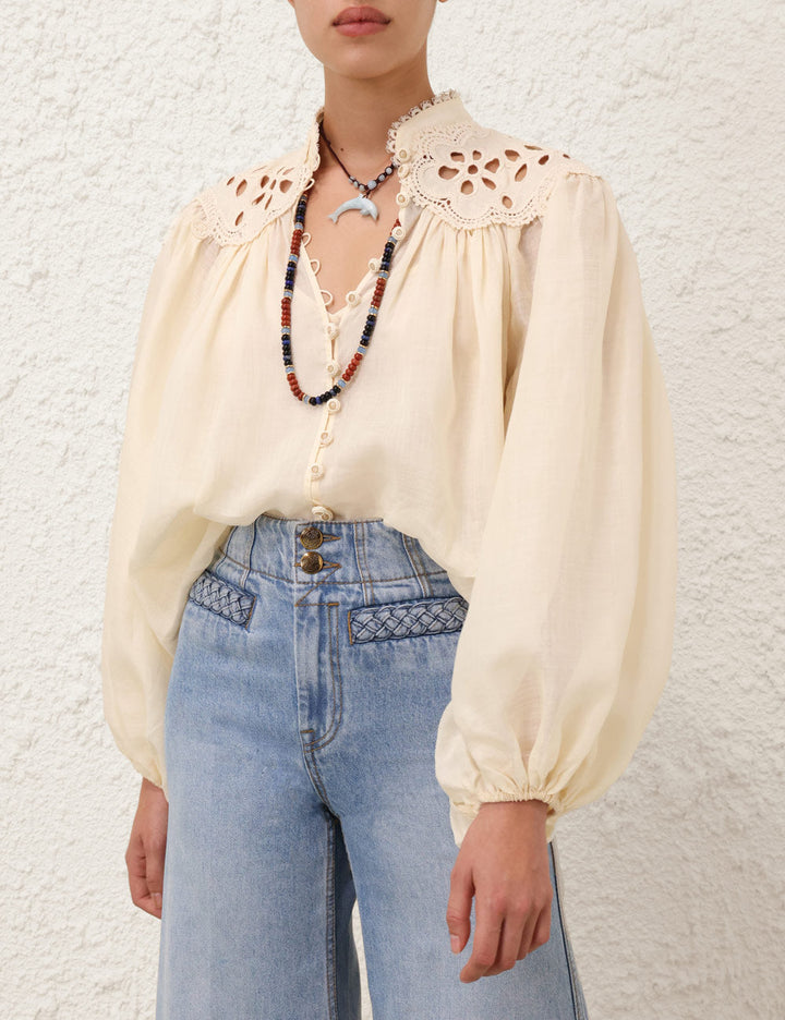 Coco Embroidered Blouse