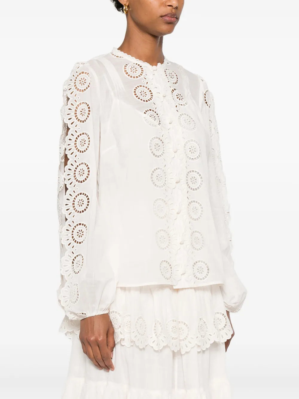 Lucky Embroidered Blouse