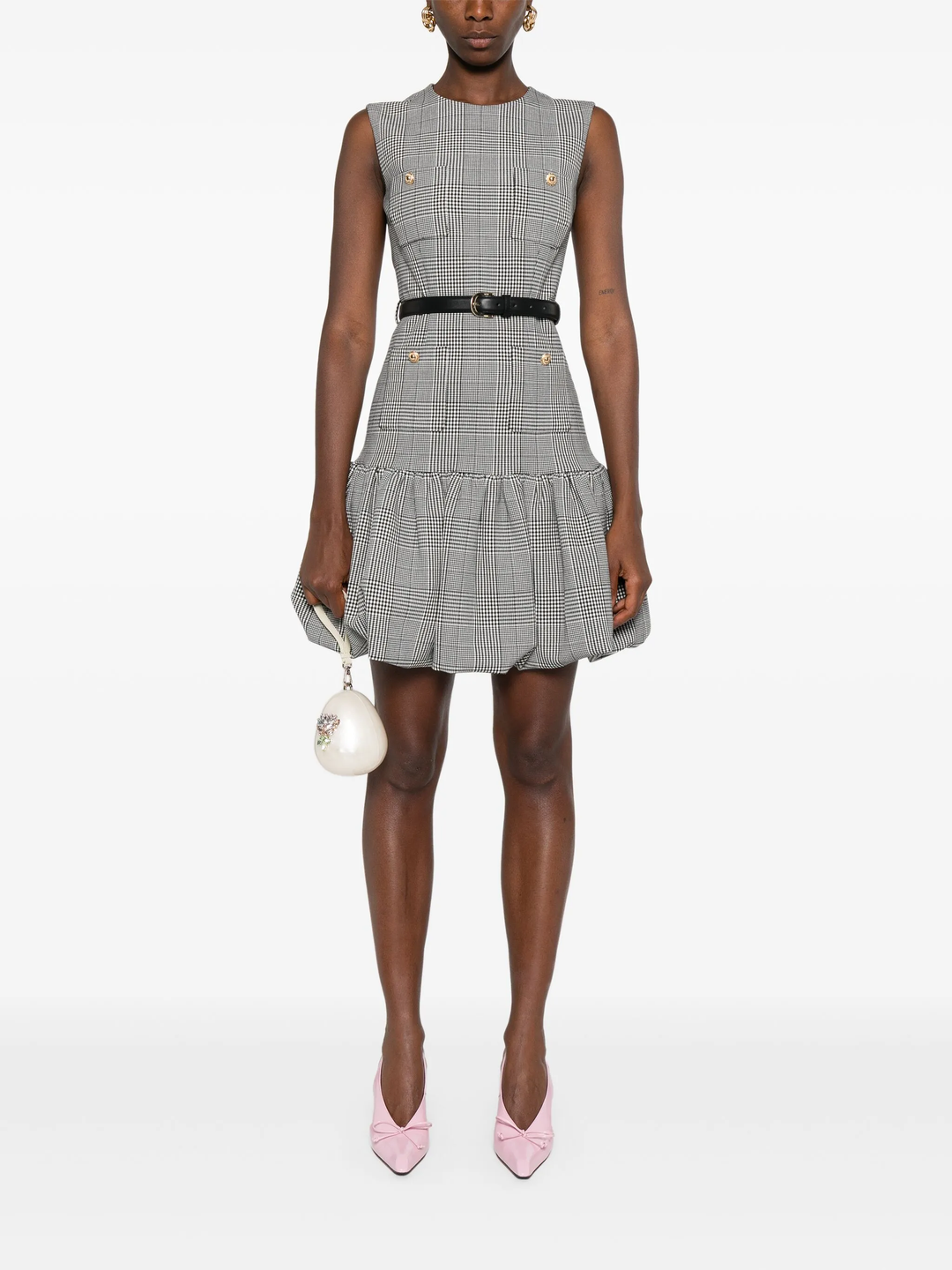 Prince Of Wales Check Mini Dress