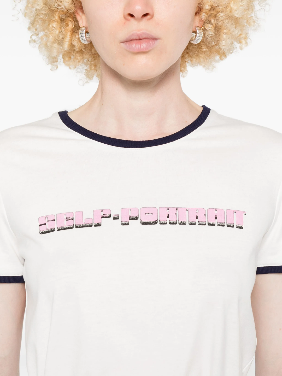 Self Portrait Ringer Tee