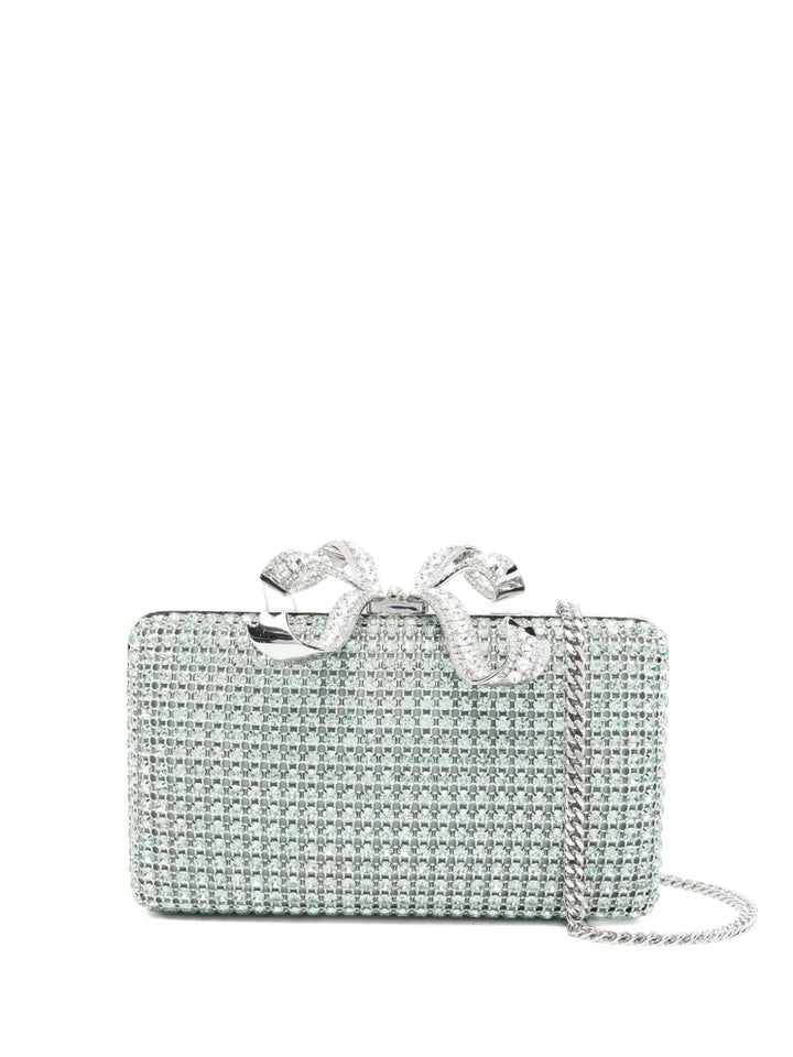 Green Chainmail Clutch Bag