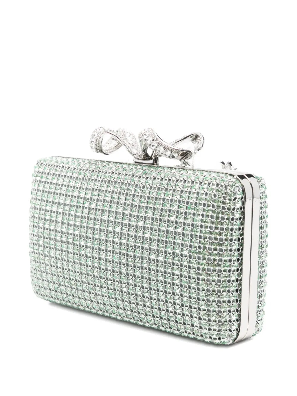Green Chainmail Clutch Bag