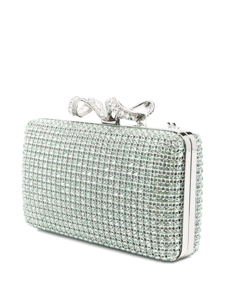 Green Chainmail Clutch Bag